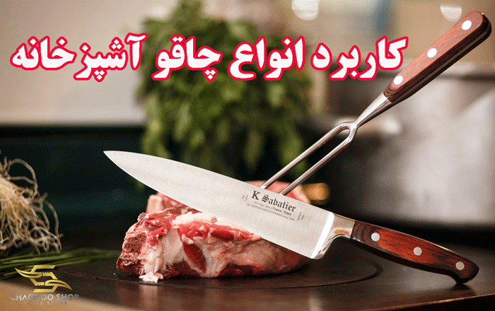 کاربرد انواع چاقو آشپزخانه